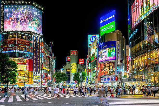 渋谷の街のナイトワークの雰囲気の説明